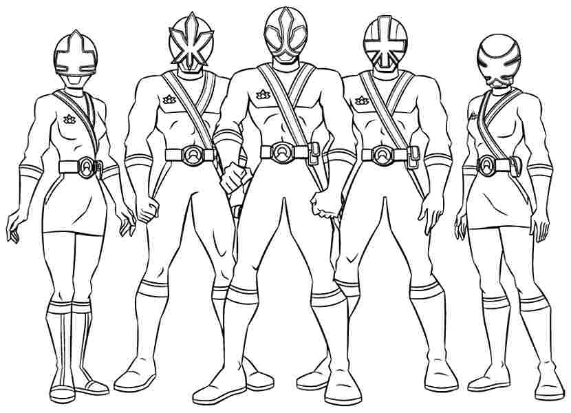Power Rangers Printable Coloring Pages at GetDrawings