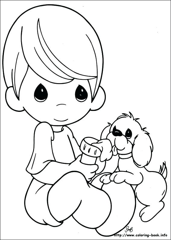 Precious Moments Baby Girl Coloring Pages At Getdrawings 