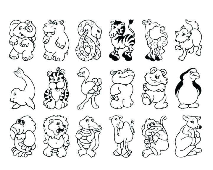 10 Free Preschool Animal Coloring Pages for Creative Kids