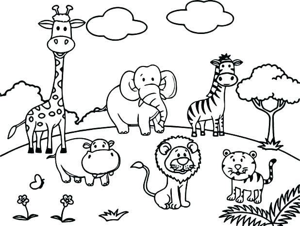 10 Preschool Animal Coloring Pages for Young Artists