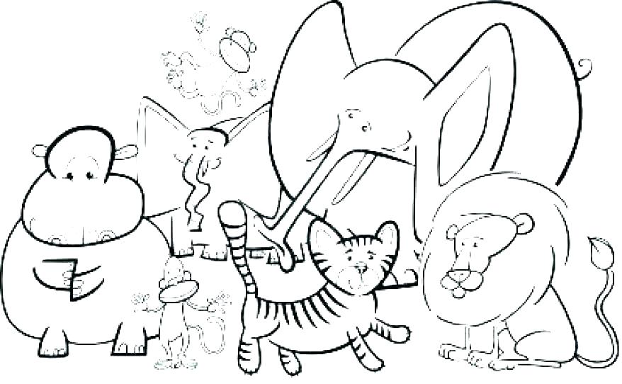 10 Free Preschool Animal Coloring Pages for Creative Kids