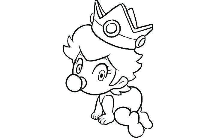 Princes Peach Coloring Pages at GetDrawings | Free download