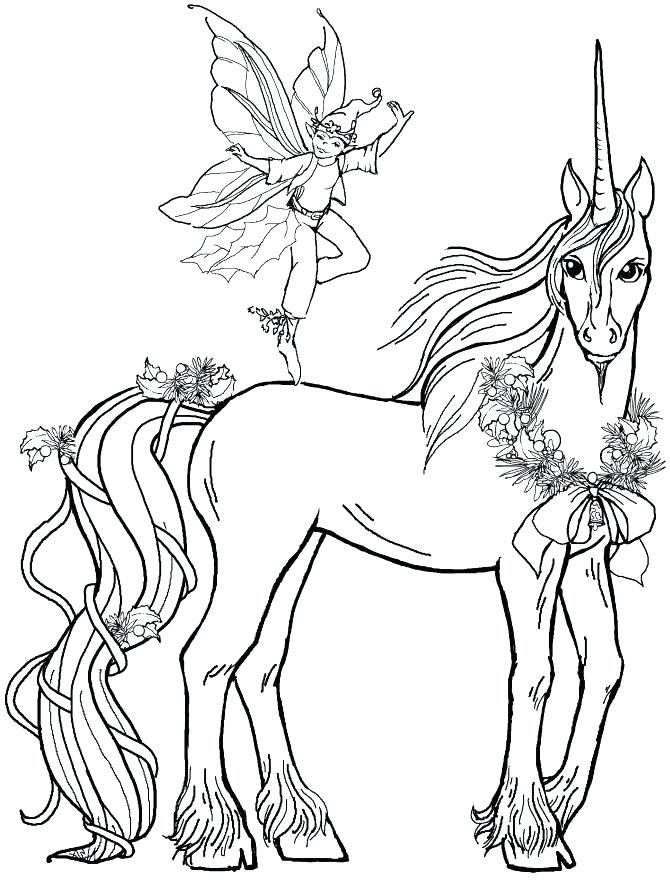 Princess Riding A Unicorn Coloring Page - pic-dink