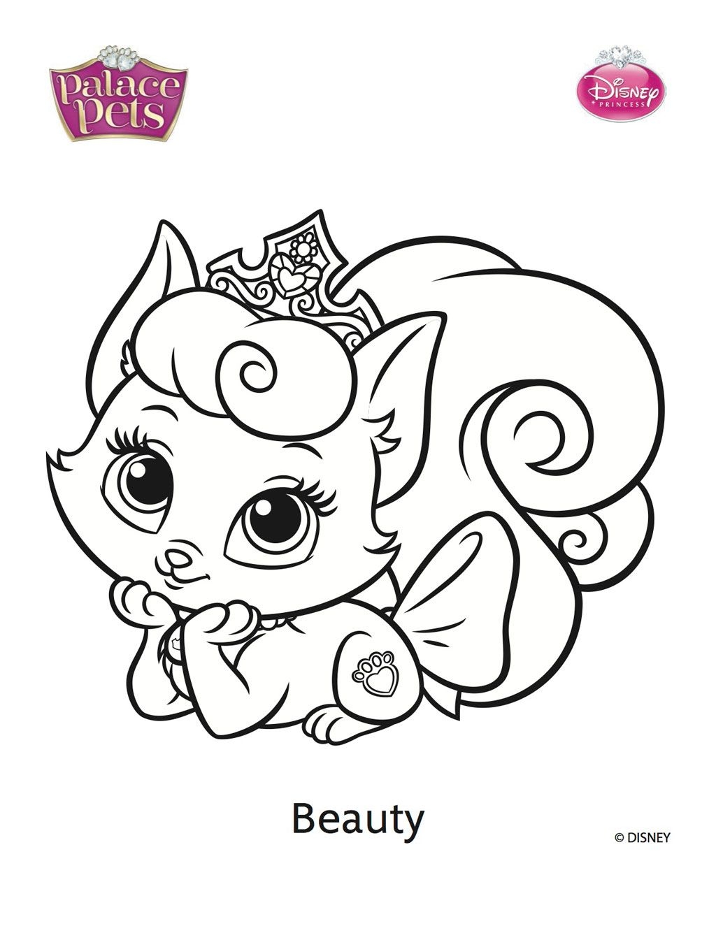 Princess Puppy Coloring Pages at GetDrawings | Free download