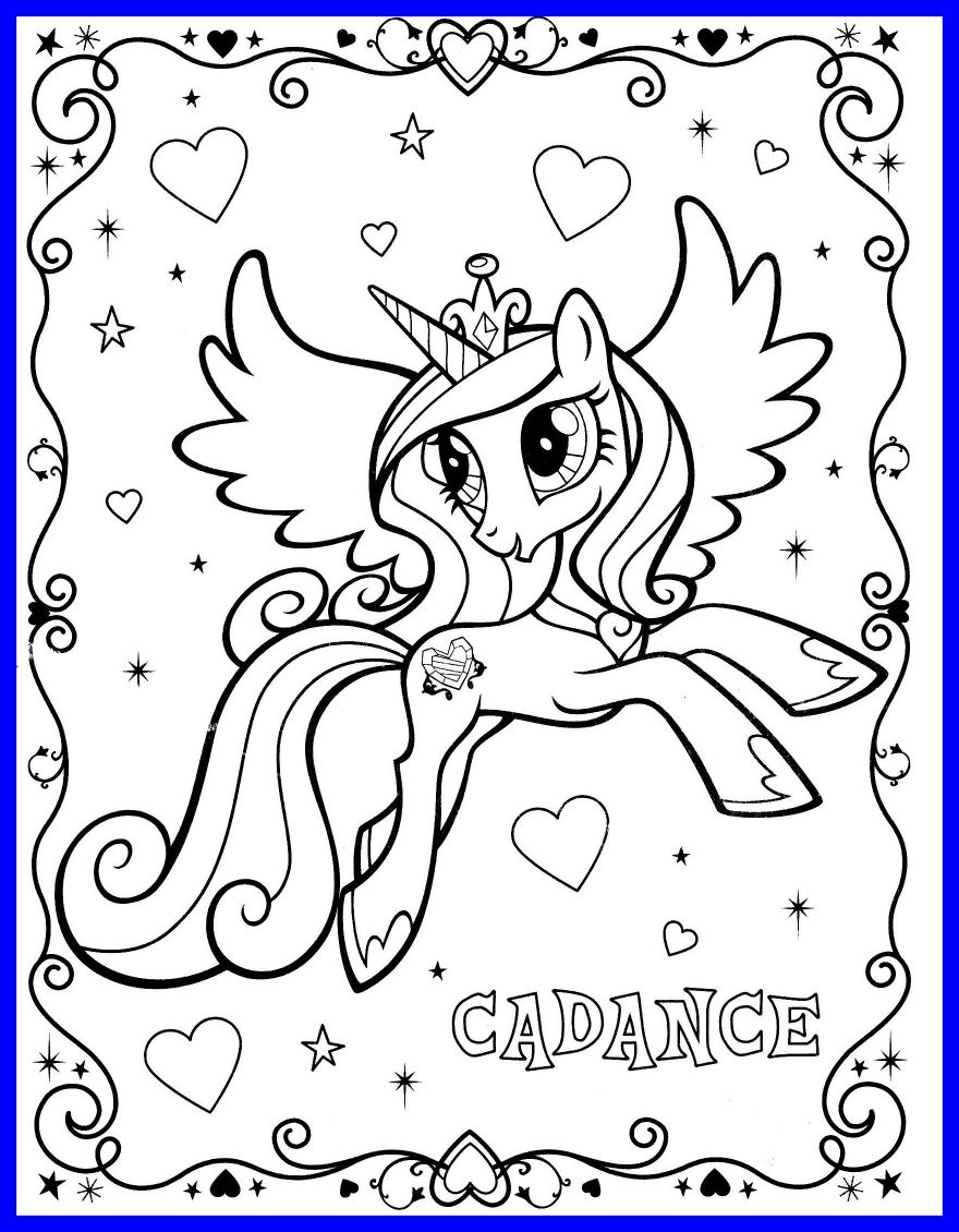 Princess Unicorn Coloring Pages at GetDrawings   Free download