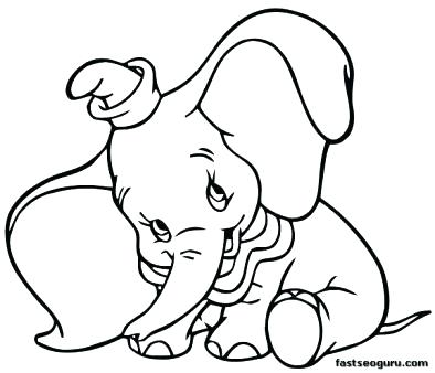Easy Cute Disney Colouring Pages - Dream-To-Meet