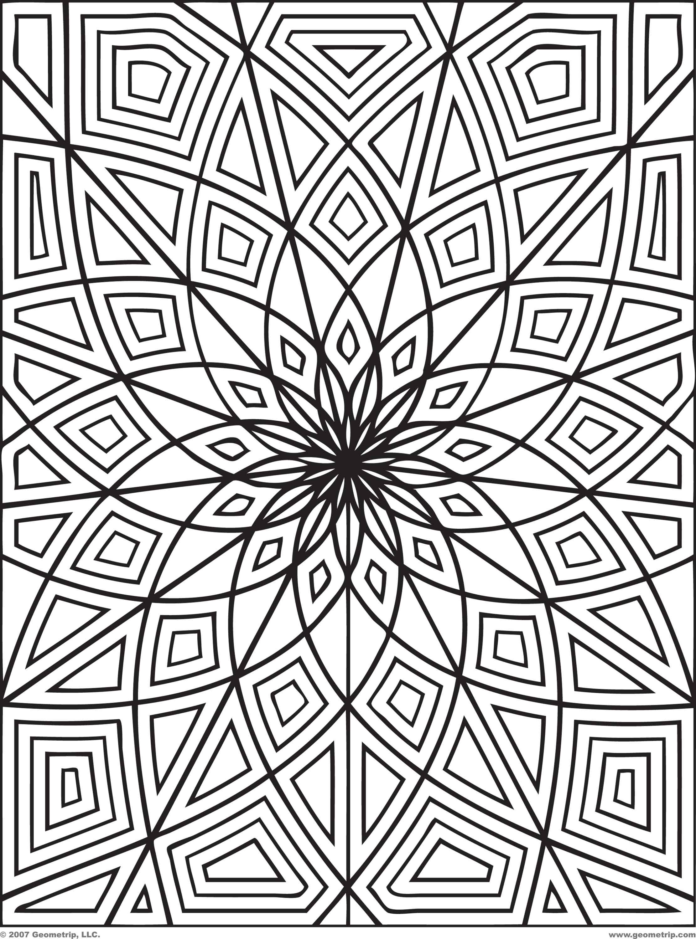 Printable Coloring Pages For Adults Patterns At Getdrawings | Free Download