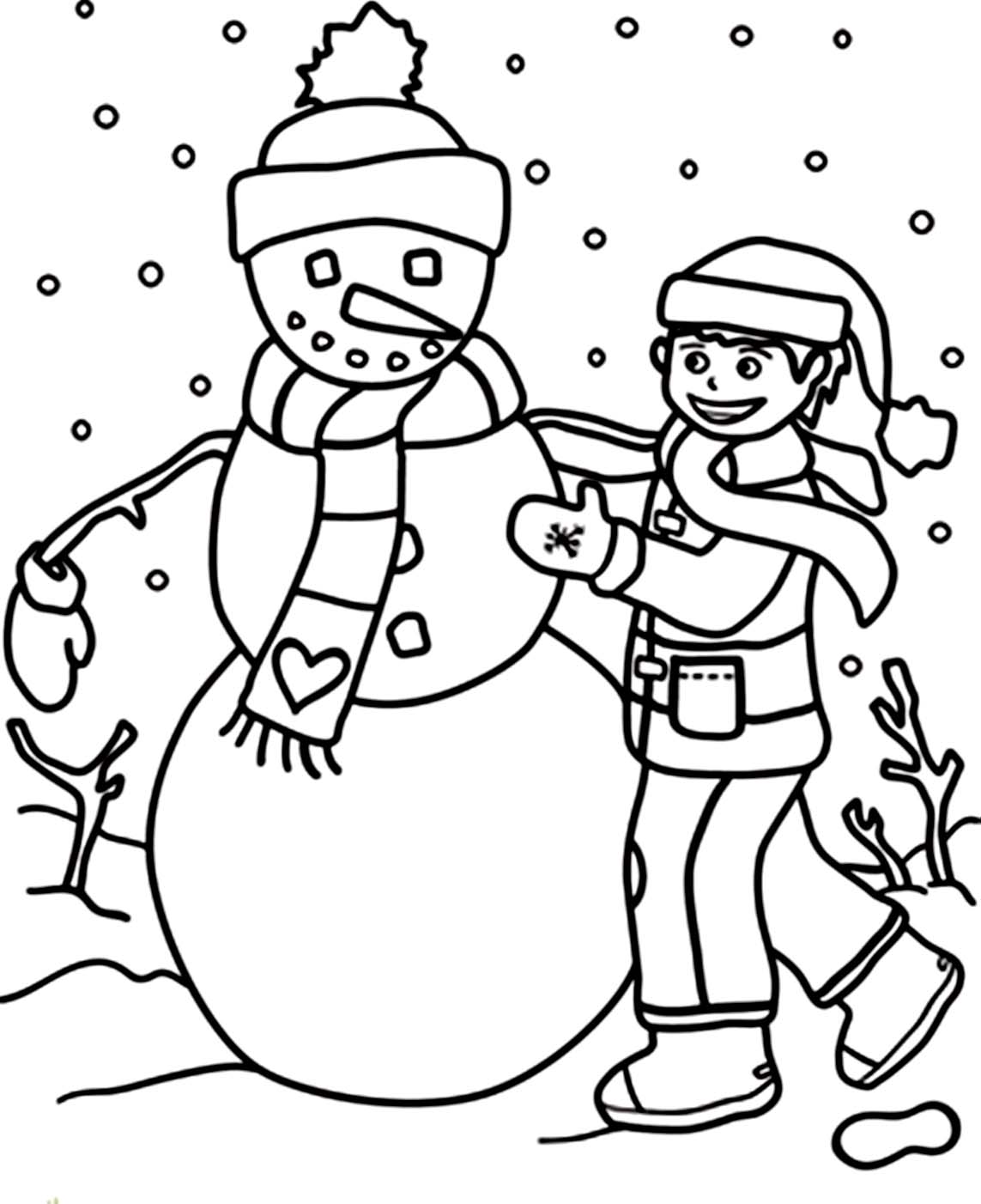 printable-coloring-pages-of-snowman-at-getdrawings-free-download