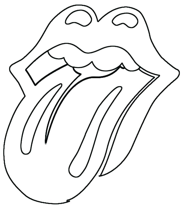 Printable Lips Coloring Pages at GetDrawings | Free download