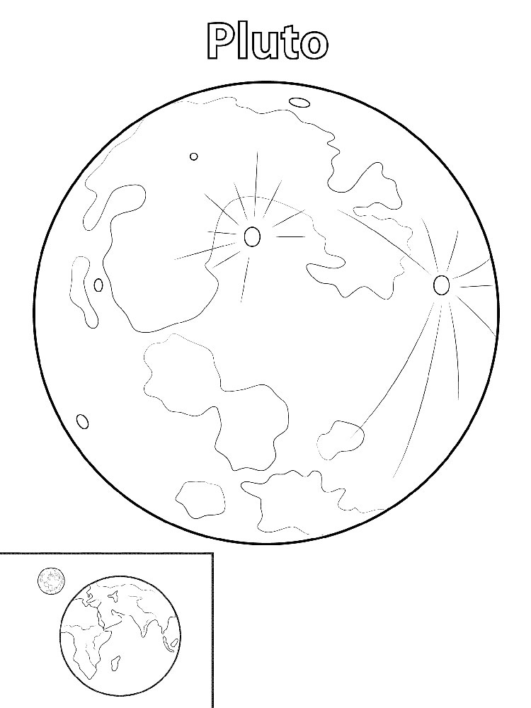 Printable Planet Coloring Pages