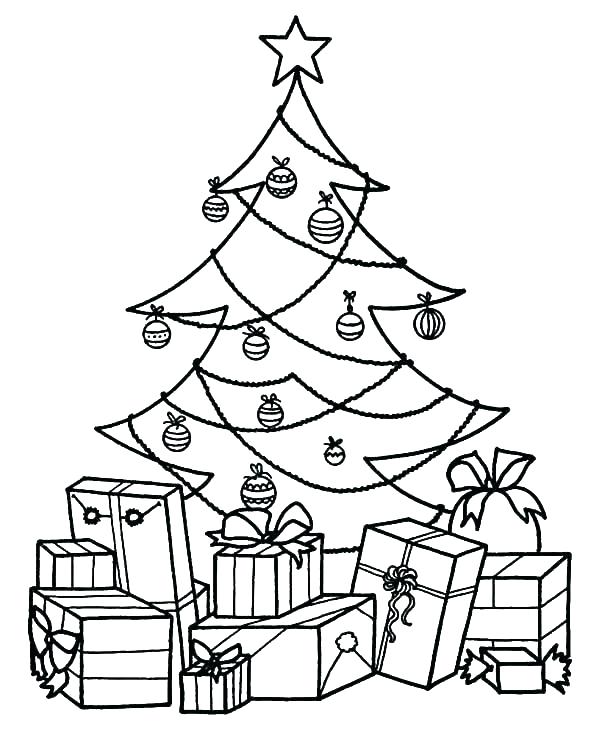 Printable Presents Coloring Pages at GetDrawings | Free download