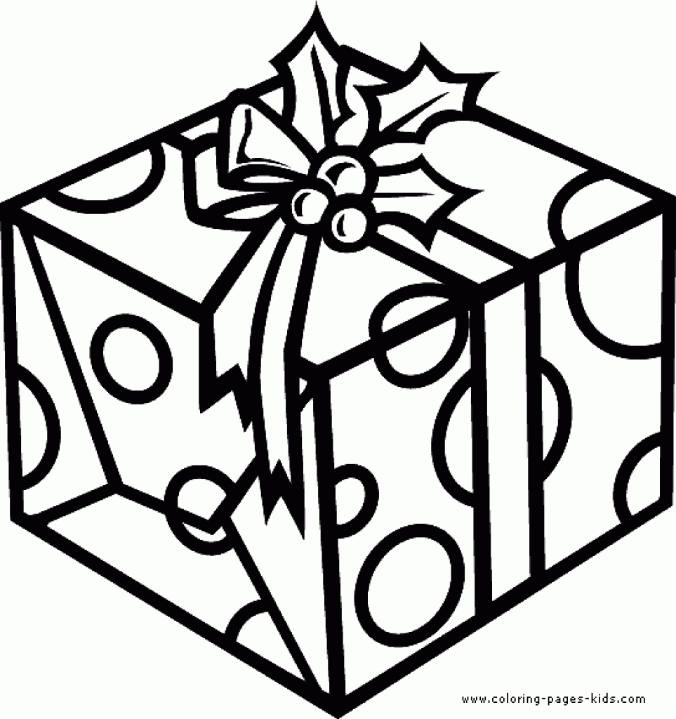 Printable Presents Coloring Pages At GetDrawings Free Download