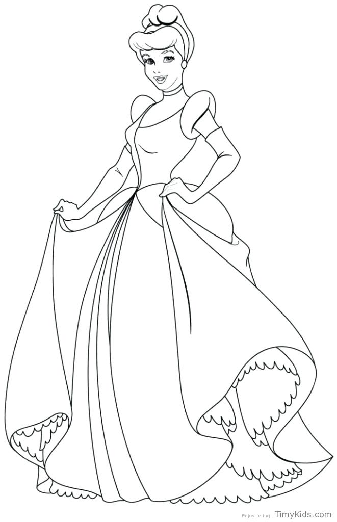 Printable Princess Coloring Pages For Girls at GetDrawings | Free download
