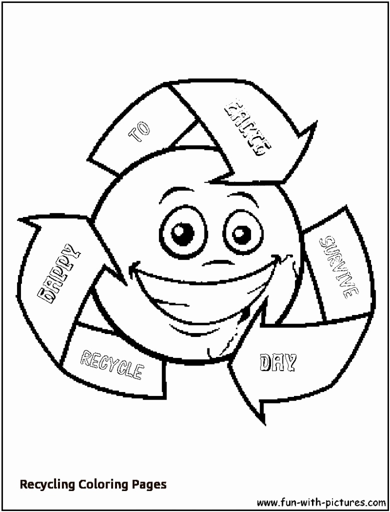 Printable Recycling Coloring Pages at GetDrawings | Free download