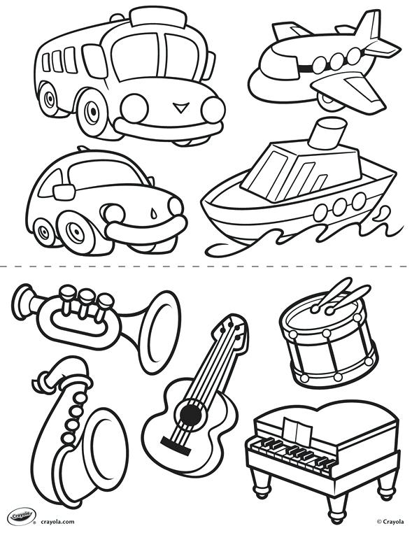 Printable Transportation Coloring Pages at GetDrawings | Free download