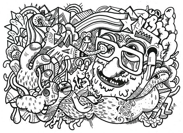 Trippy Coloring Pages at GetDrawings | Free download