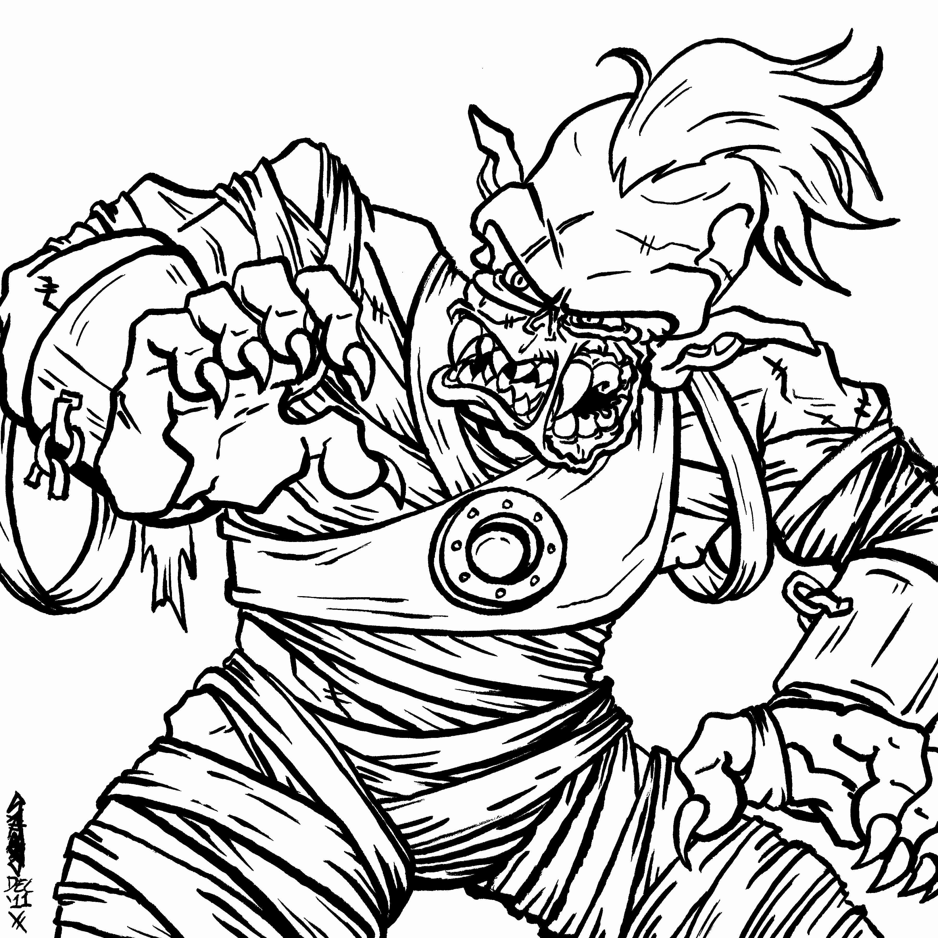 Printable Disney Zombies Coloring Pages - Coloring Pages for Kids