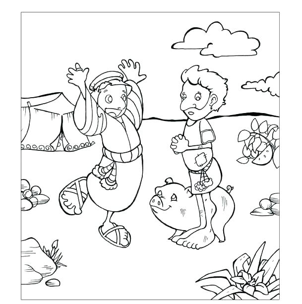 311 Simple Prodigal Son Coloring Page Pdf for Adult