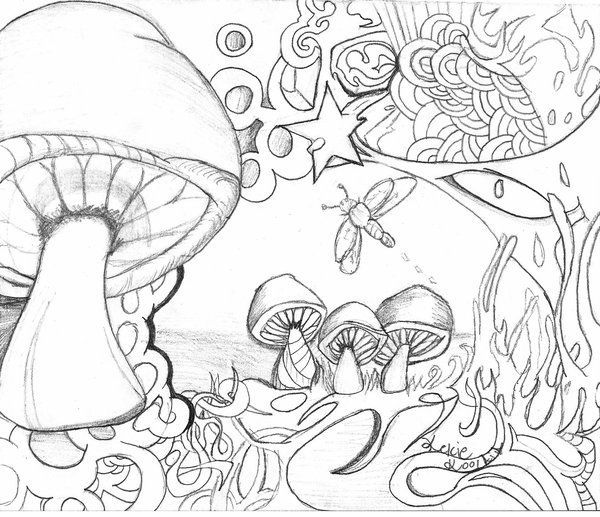 Psychedelic Coloring Pages For Adults at GetDrawings | Free download