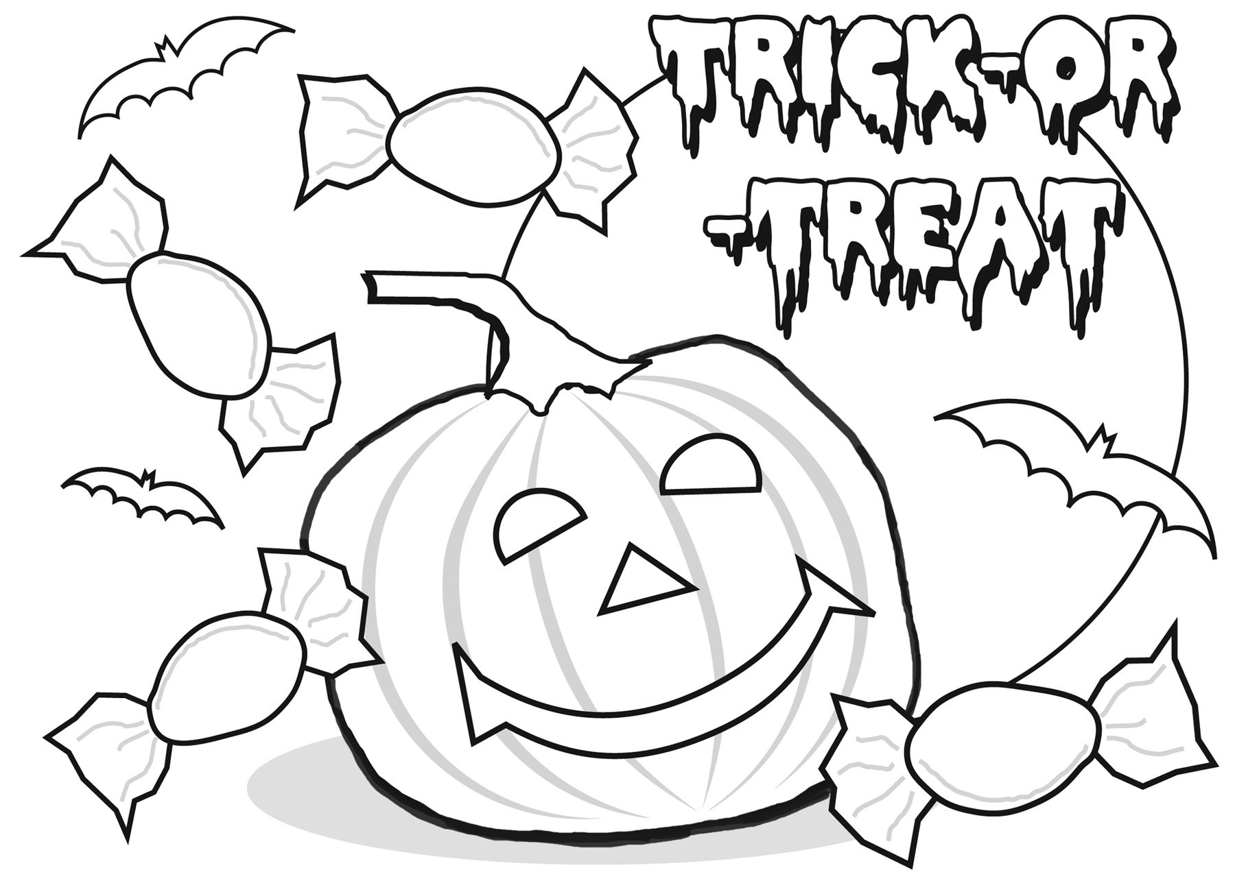 Pumpkin Coloring Pages For Adults at GetDrawings | Free download