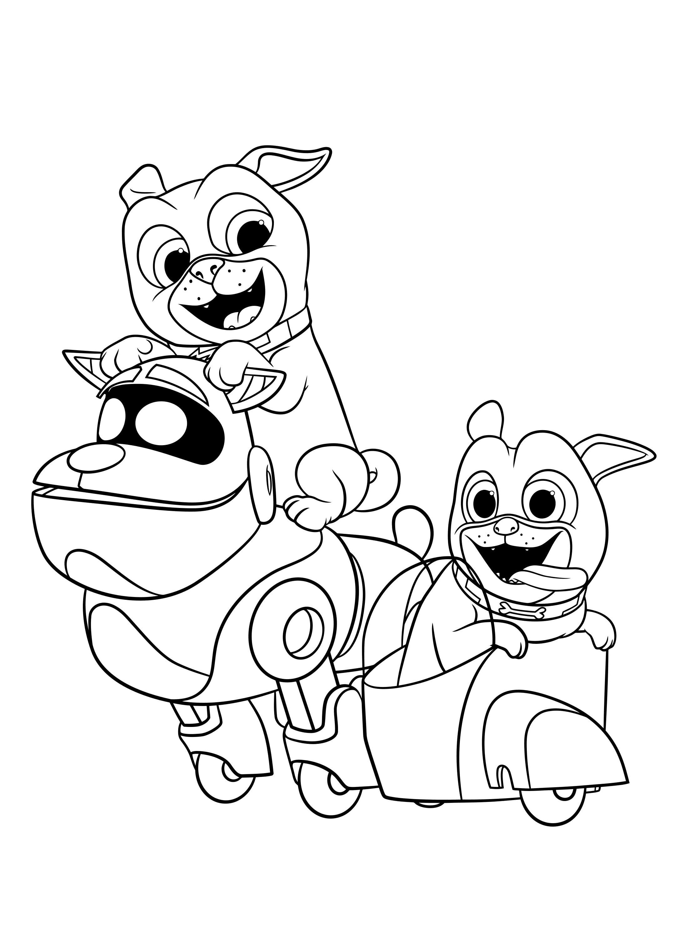 Puppy Pals Coloring Pages at GetDrawings | Free download