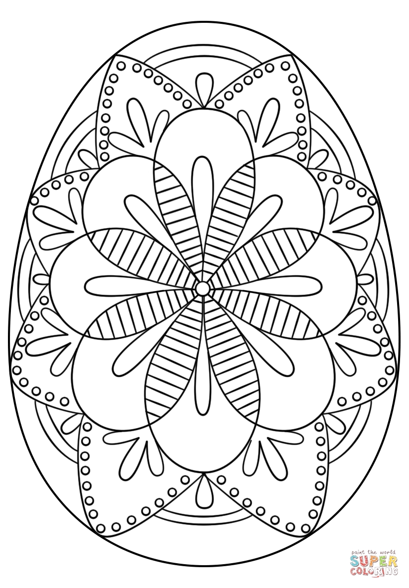 The best free Pysanky coloring page images. Download from 46 free