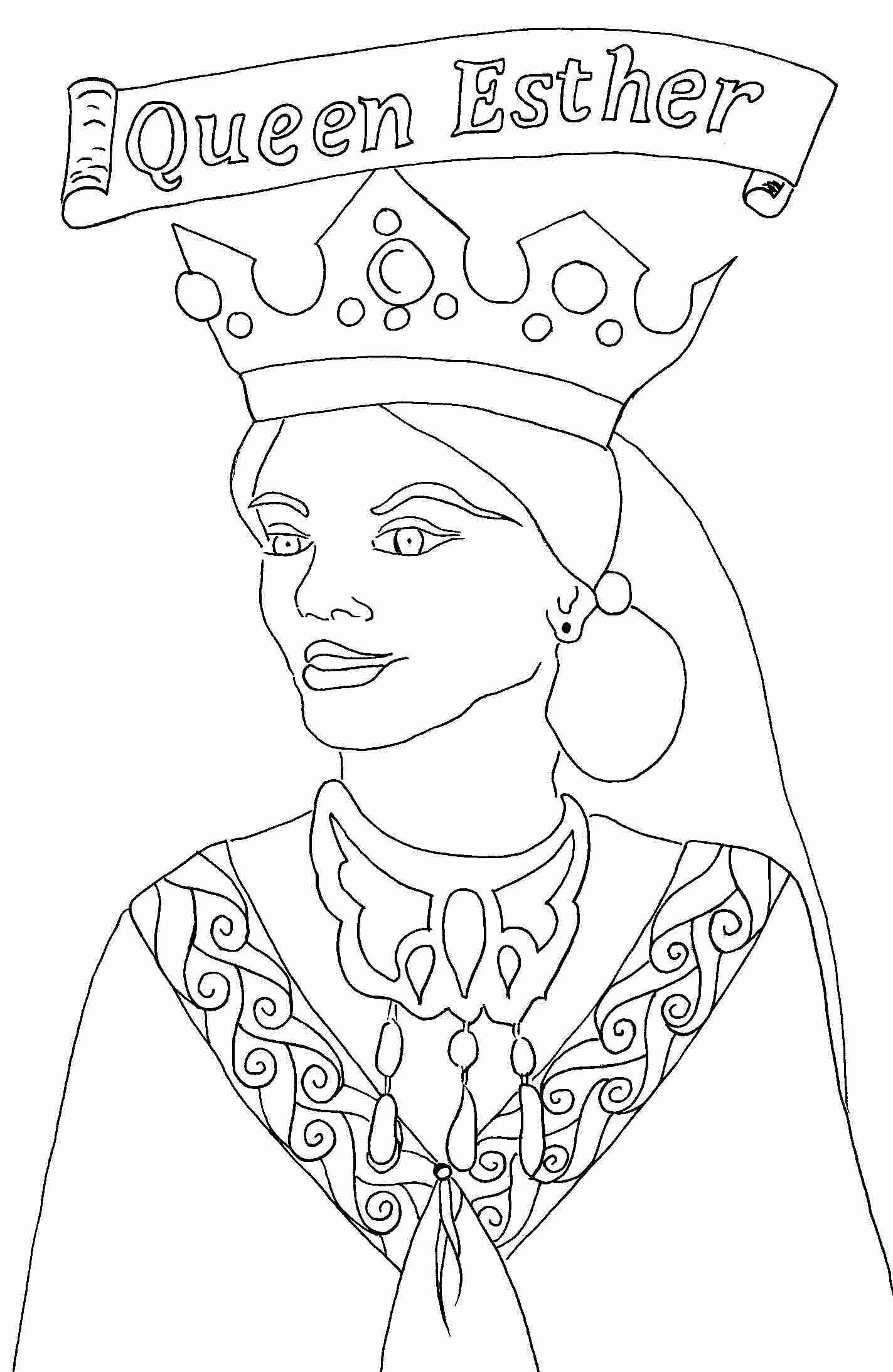 Queen Esther Coloring Pages Printable at GetDrawings.com ...