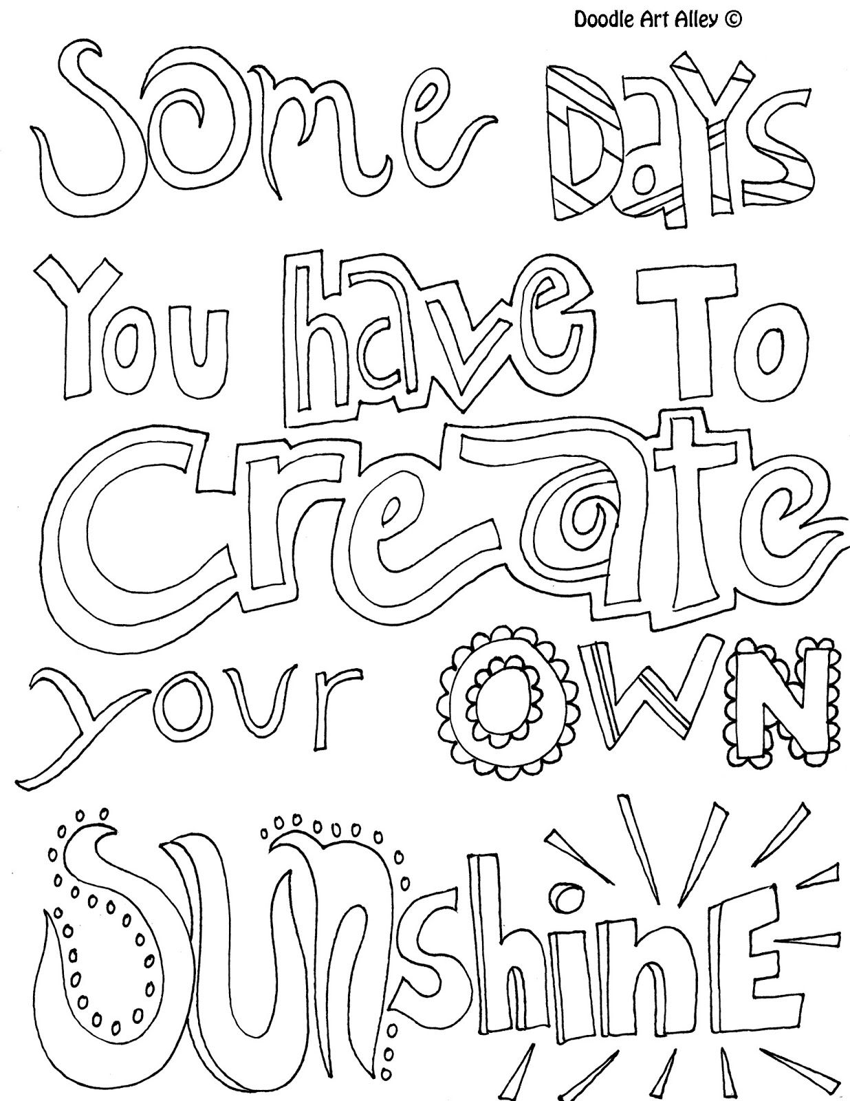 Quote Coloring Pages To Print at GetDrawings | Free download