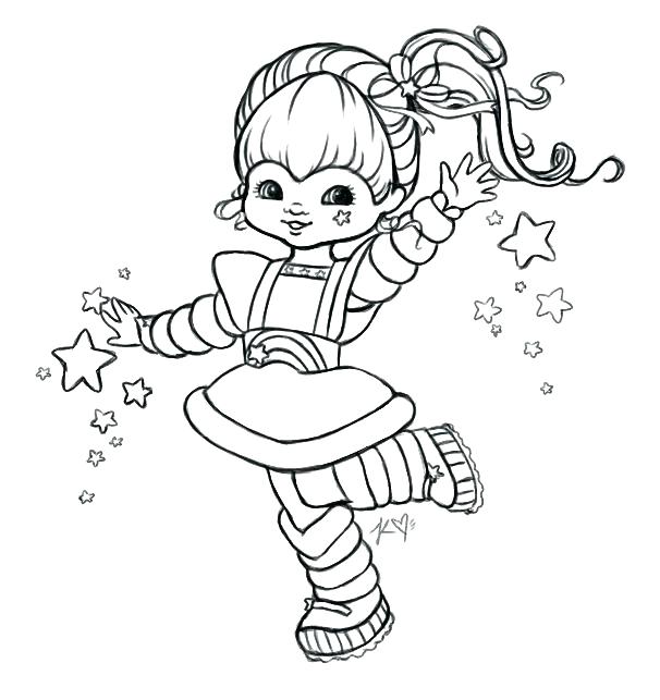 Rainbow Brite Coloring Pages at GetDrawings | Free download