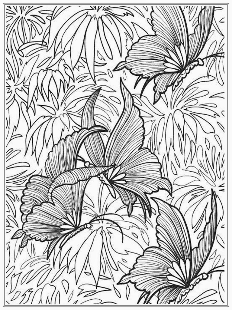 Realistic Butterfly Coloring Pages at GetDrawings | Free download