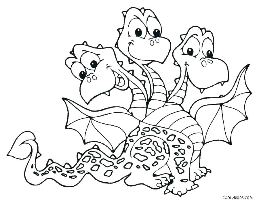 Realistic Dragon Coloring Pages at GetDrawings | Free download