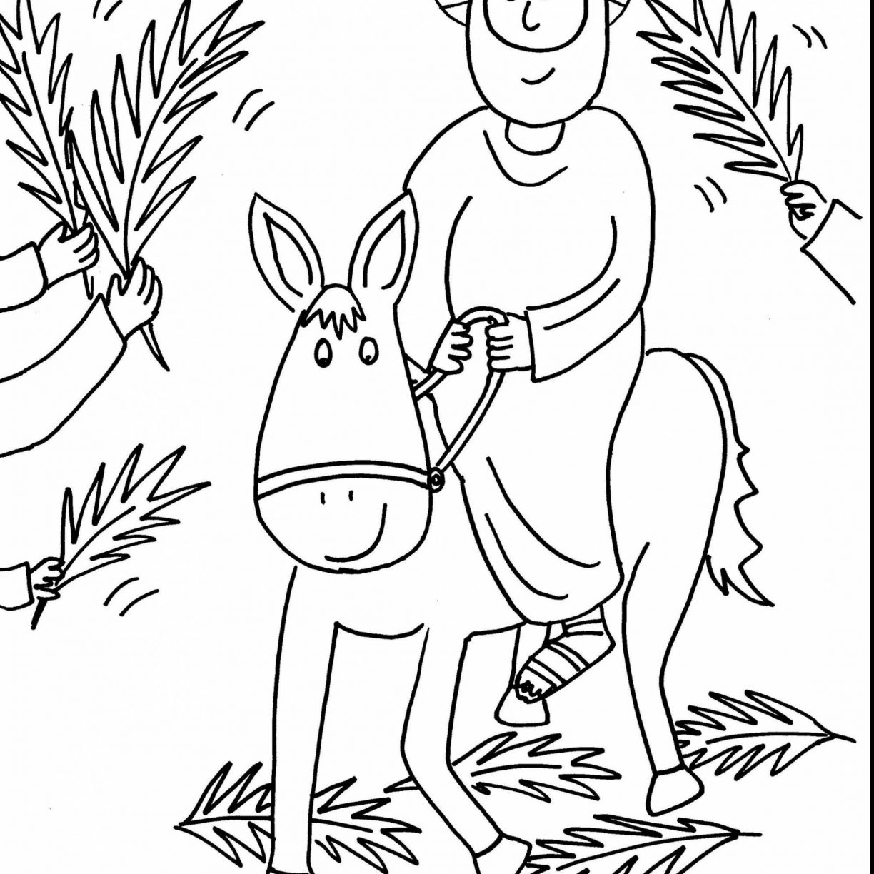 Religious Easter Coloring Pages For Preschoolers at GetDrawings | Free