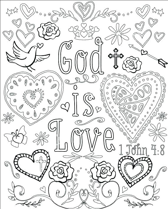 Religious Valentine Coloring Pages at GetDrawings Free download