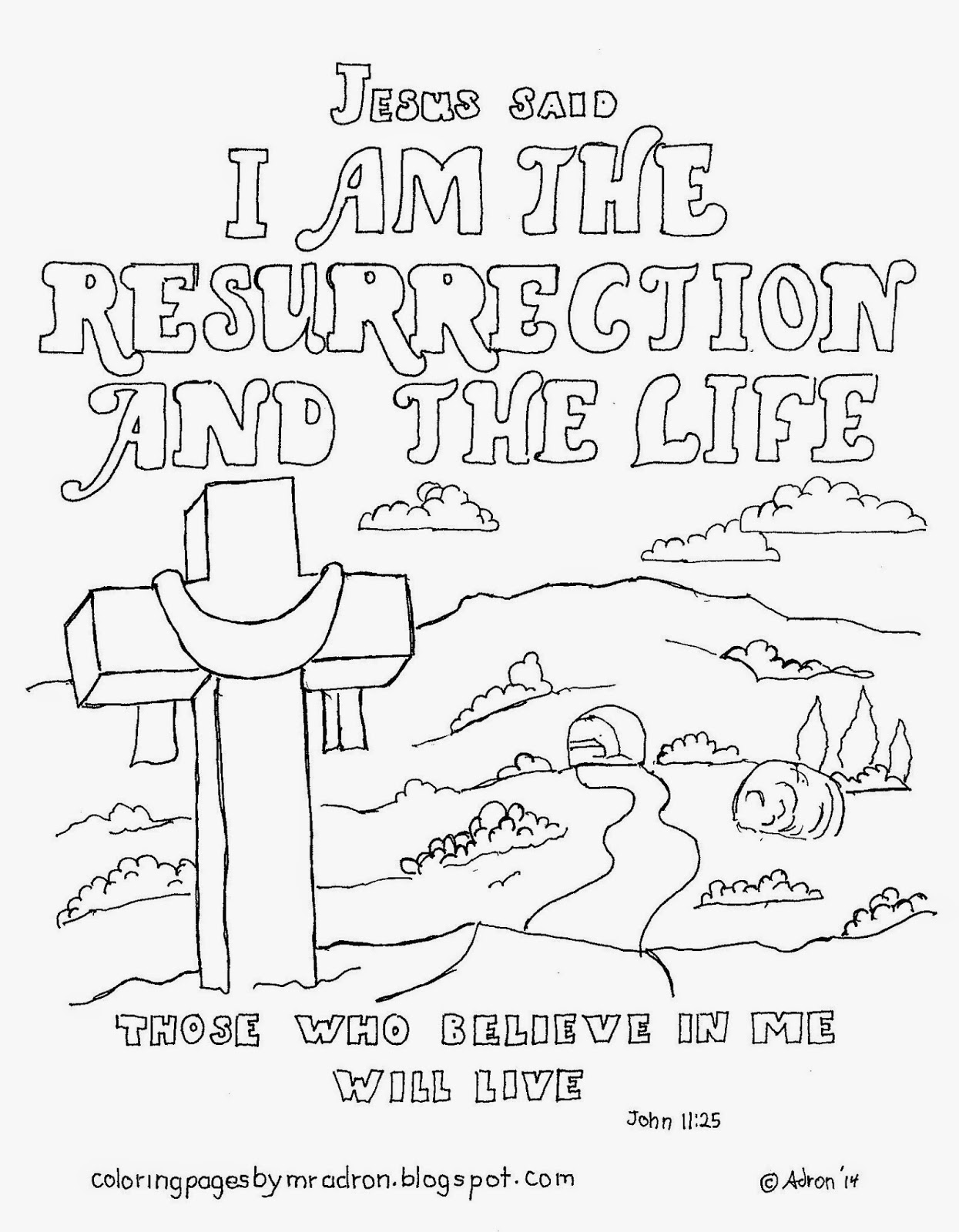 Resurrection Coloring Pages For Preschoolers At GetDrawings Free Download