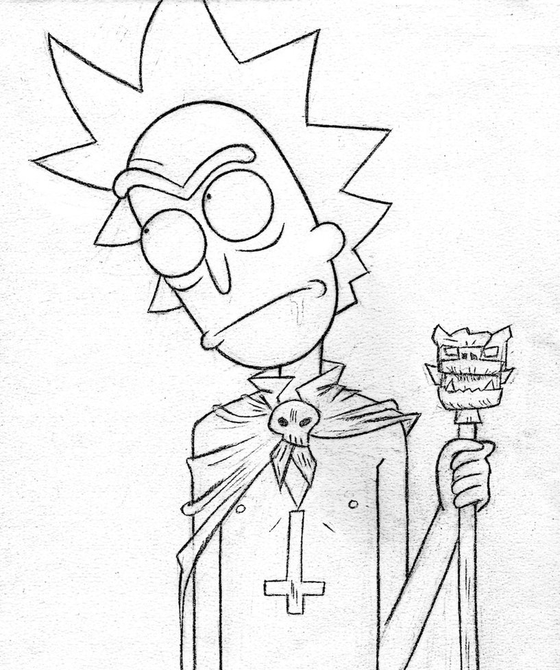 Rick And Morty Coloring Pages at GetDrawings Free download