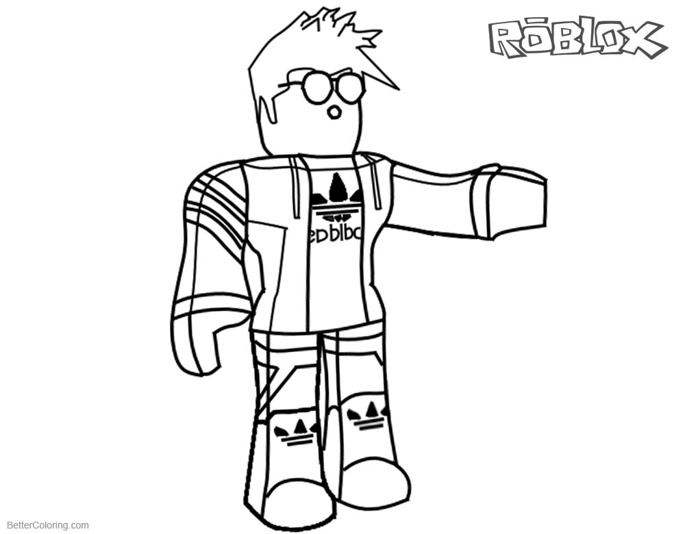 Roblox Coloring Pages at GetDrawings | Free download