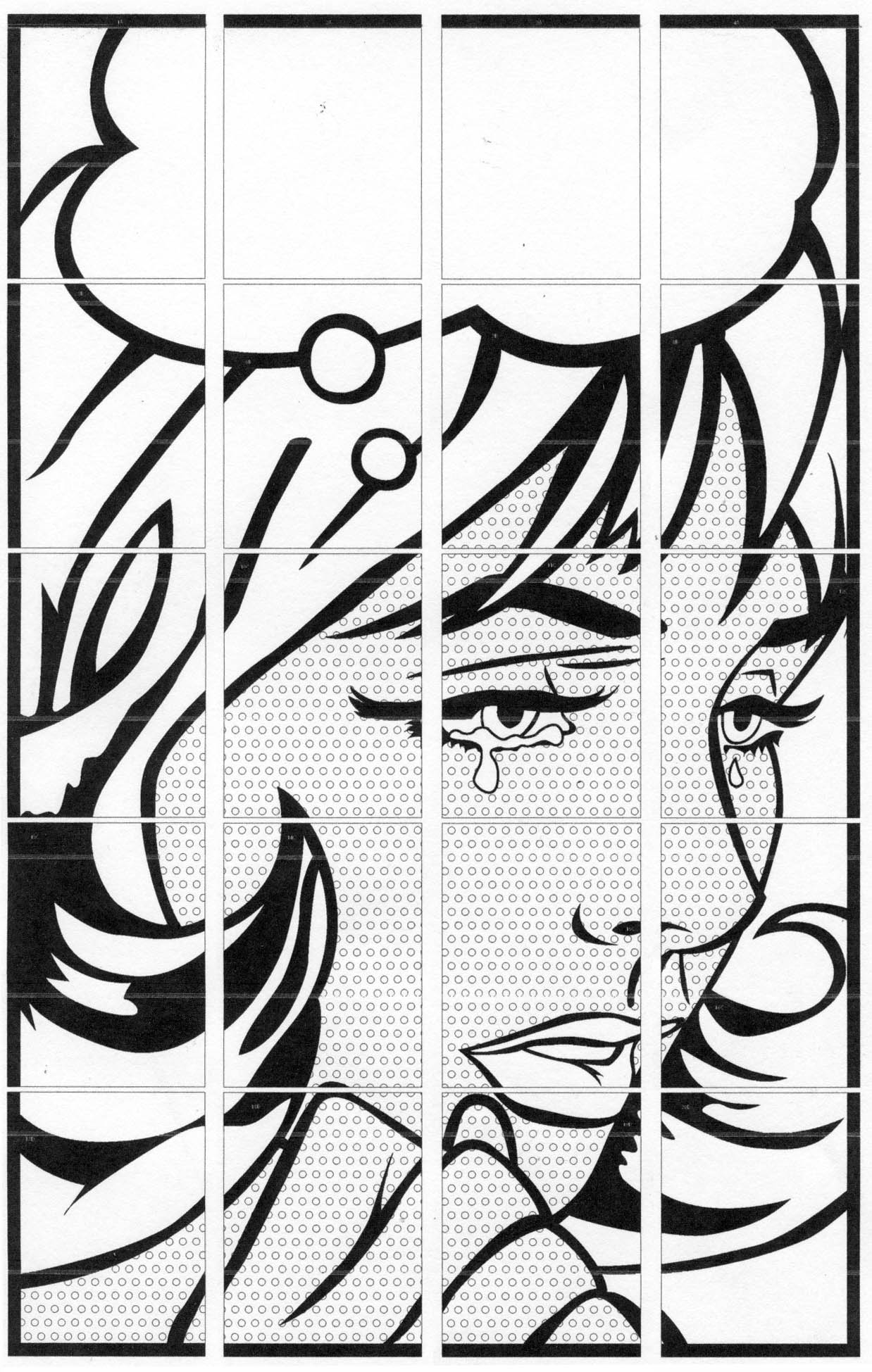 Roy Lichtenstein Coloring Pages at GetDrawings | Free download