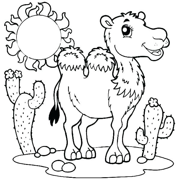 Sahara Desert Coloring Pages At Getdrawings Free Download