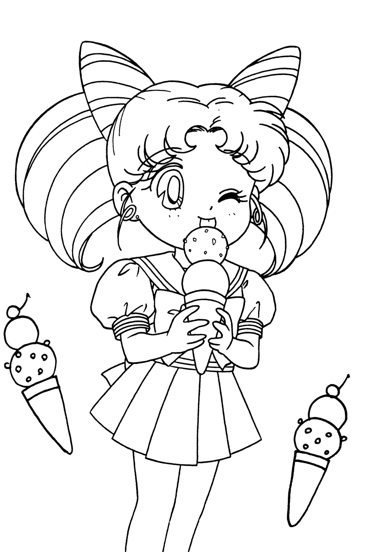 Sailor Moon Coloring Pages At GetDrawings Free Download