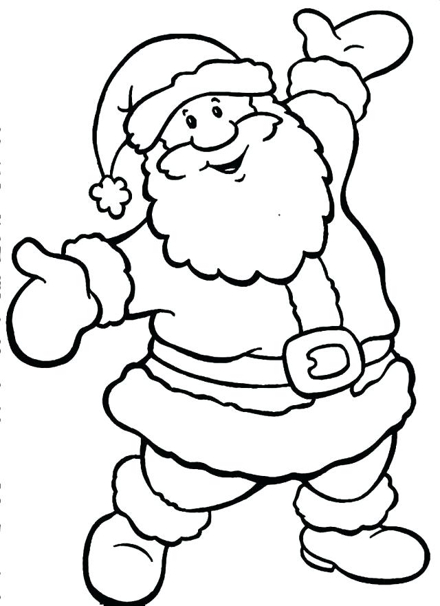 Santa In His Sleigh Coloring Pages at GetDrawings | Free download