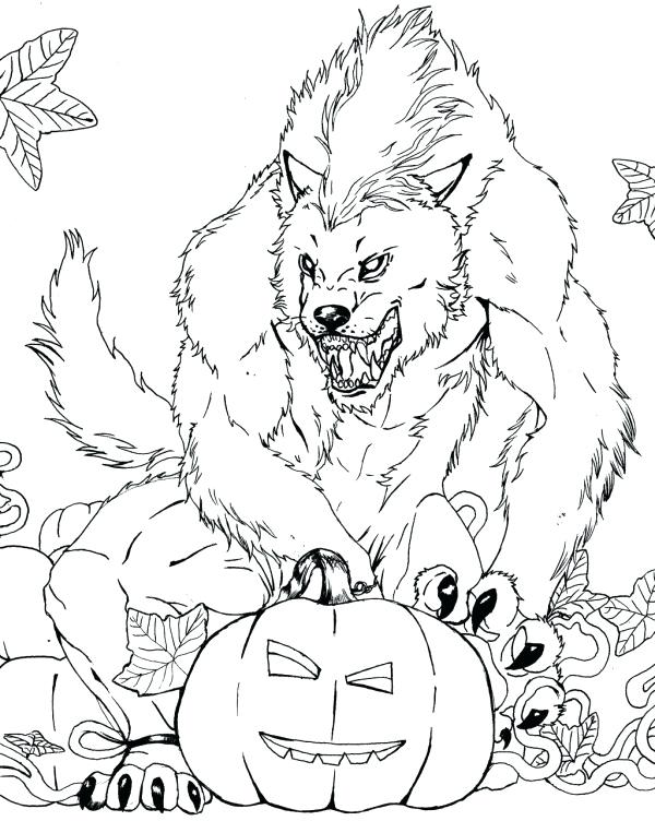 Scary Coloring Pages For Kids at GetDrawings Free download