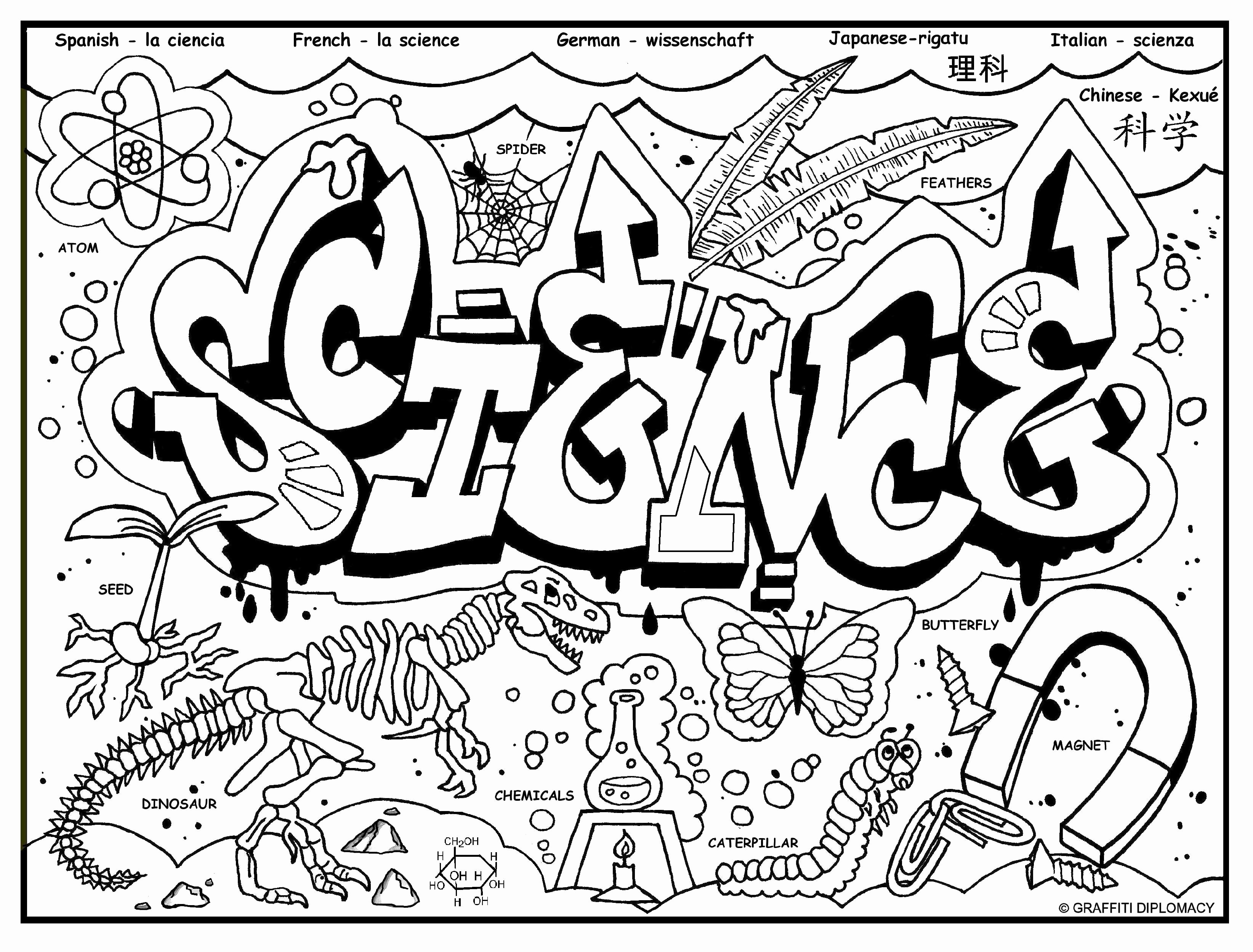 Science Coloring Pages For Middle School At GetDrawings Free Download