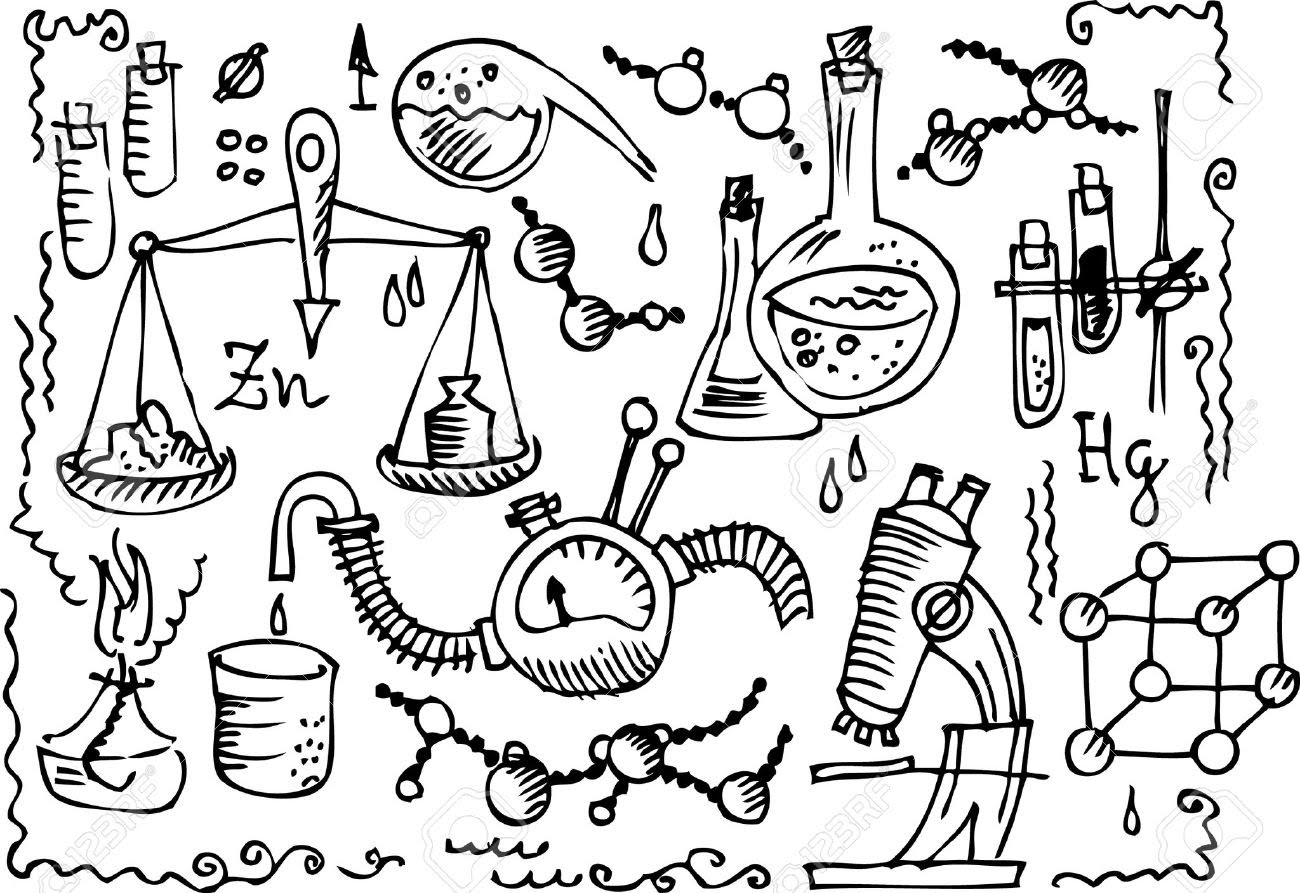 Science Lab Equipment Coloring Pages At GetDrawings Free Download