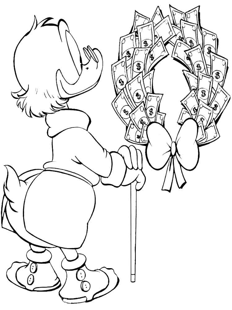The best free Scrooge coloring page images. Download from 78 free