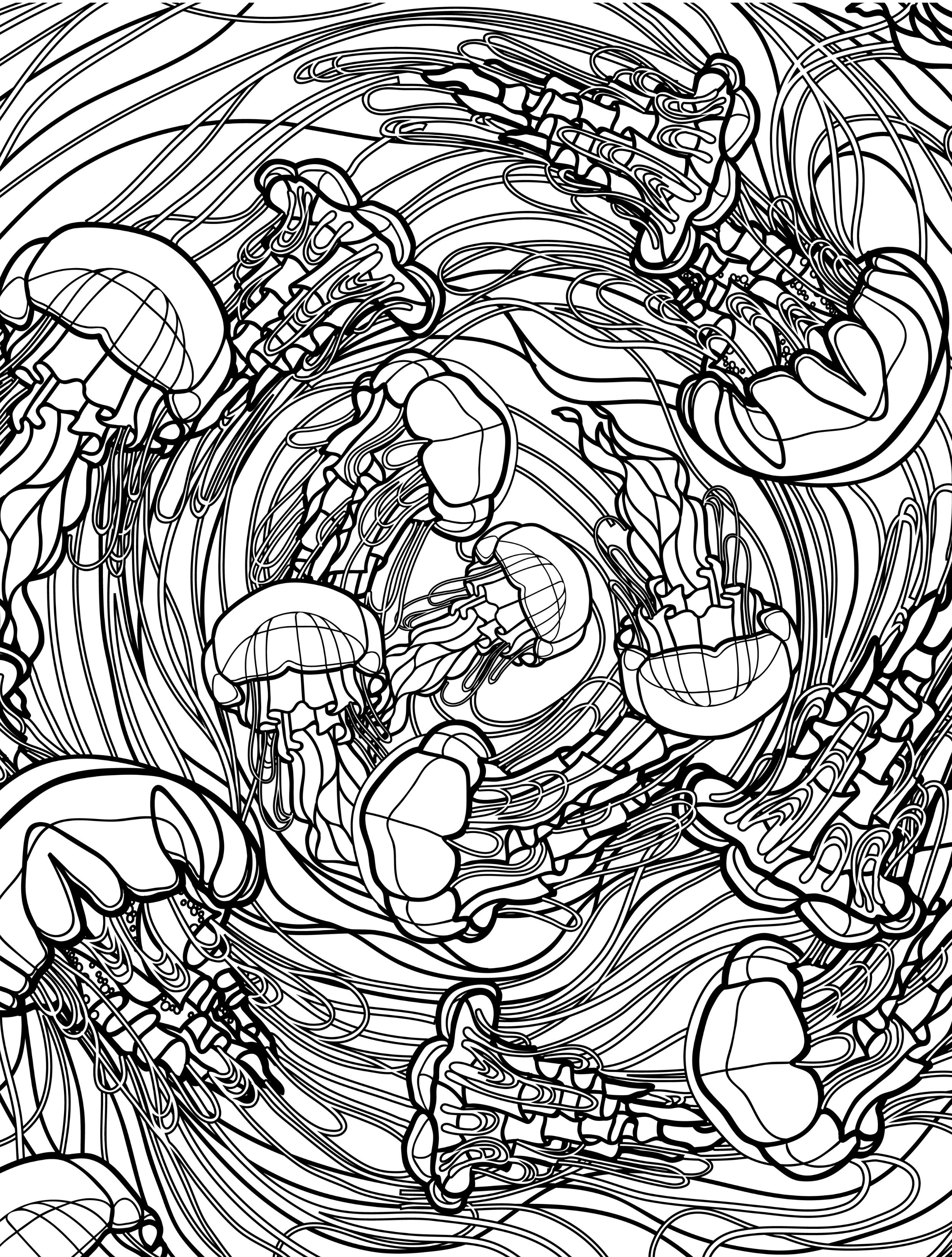 Sea Coloring Pages For Adults at GetDrawings | Free download