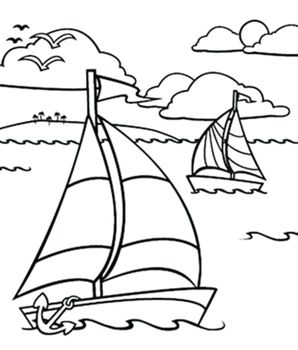 Seascape Coloring Pages At GetDrawings Free Download