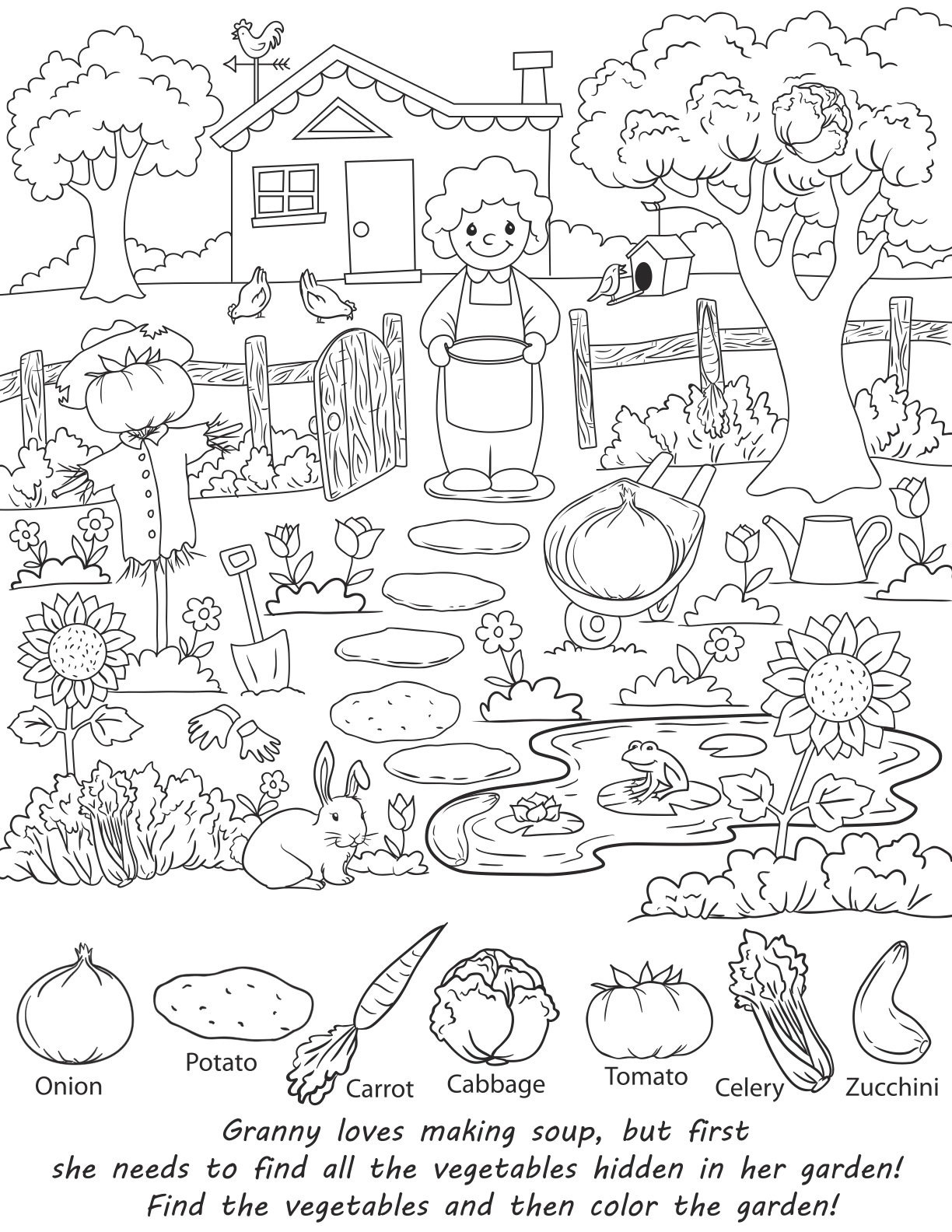 Seek And Find Coloring Pages at GetDrawings Free download