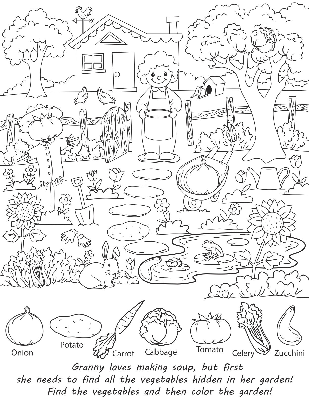 Seek And Find Coloring Pages At GetDrawings Free Download