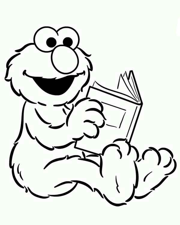 Cartoon Baby Sesame Street Coloring Pages To Print for Adult