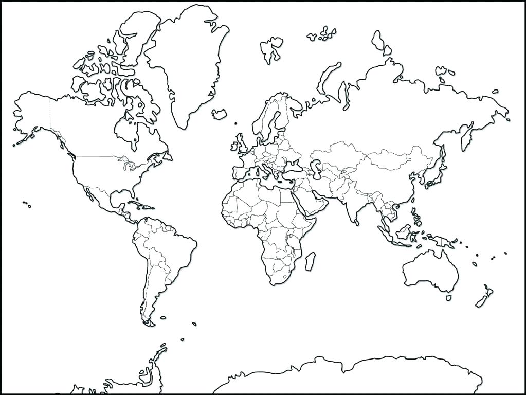 Seven Continents Coloring Page at GetDrawings | Free download